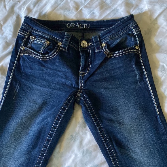 GRACE in LA jeans. SIZE 26. Bootcut. - Picture 3 of 7